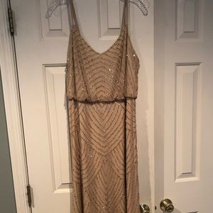 Adrianna Papell long sequin dress